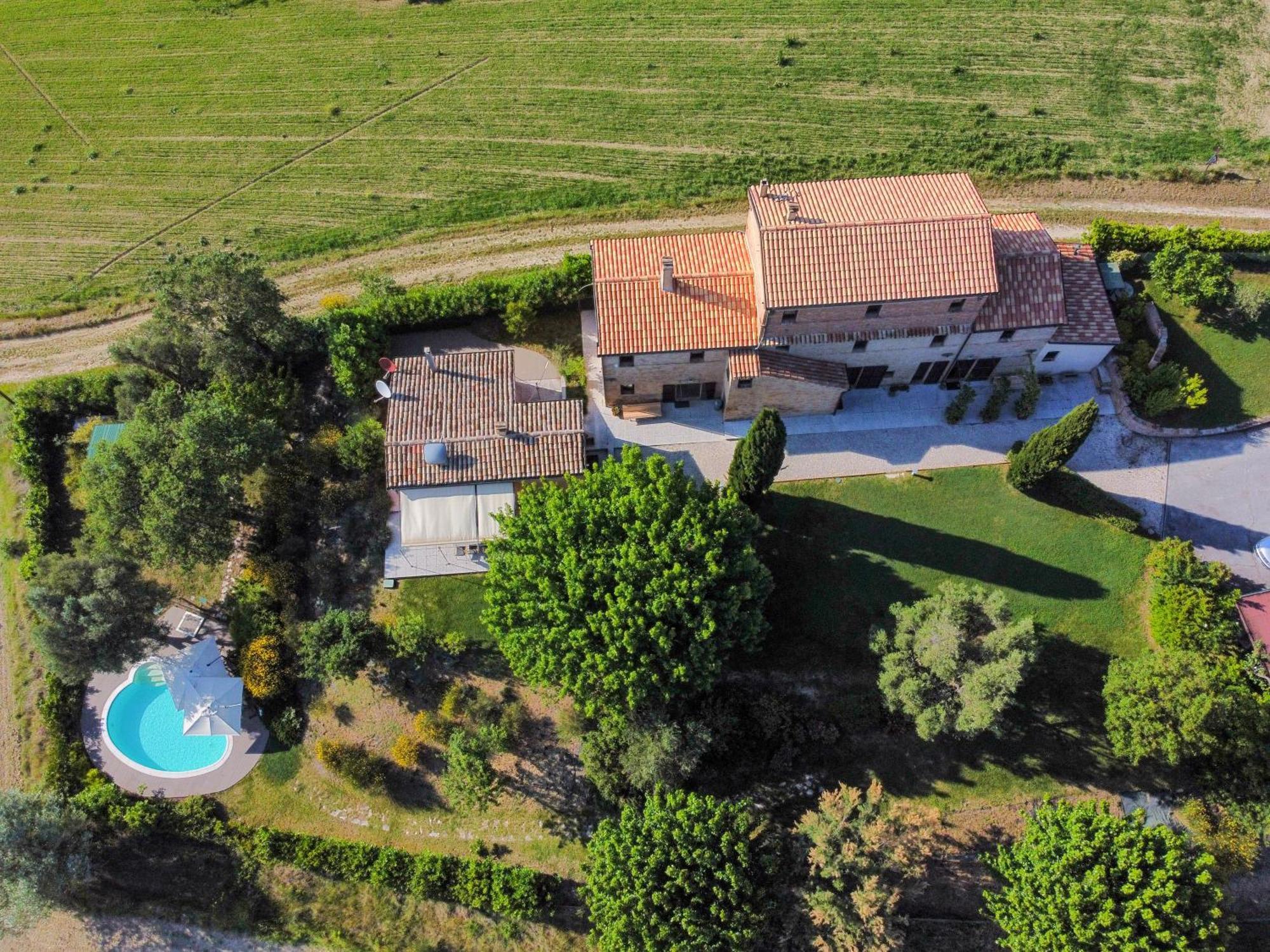 Casali Marchigiani - Ville Vacanza Private Con Piscina Ostra Extérieur photo