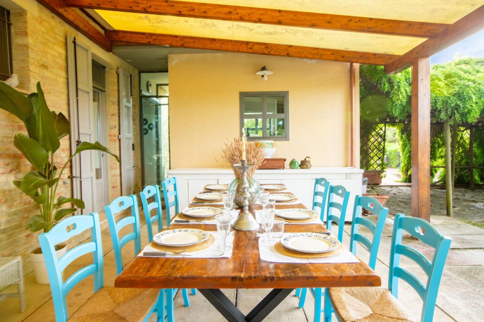 Casali Marchigiani - Ville Vacanza Private Con Piscina Ostra Extérieur photo